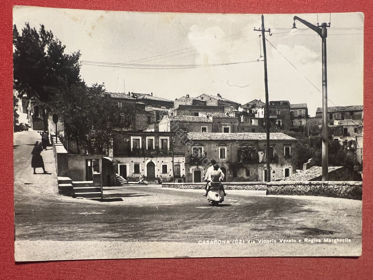Cartolina - Casabona - Via Vittorio Veneto e Regina Margherita …