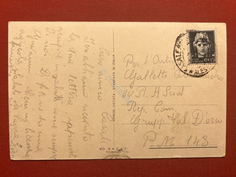 Cartolina - Casale Monferrato ( Alessandria ) - Panorama - …