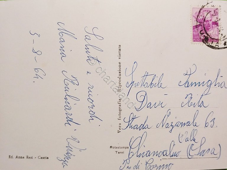 Cartolina - Cascia ( Perugia ) - Basilica e Santuario …