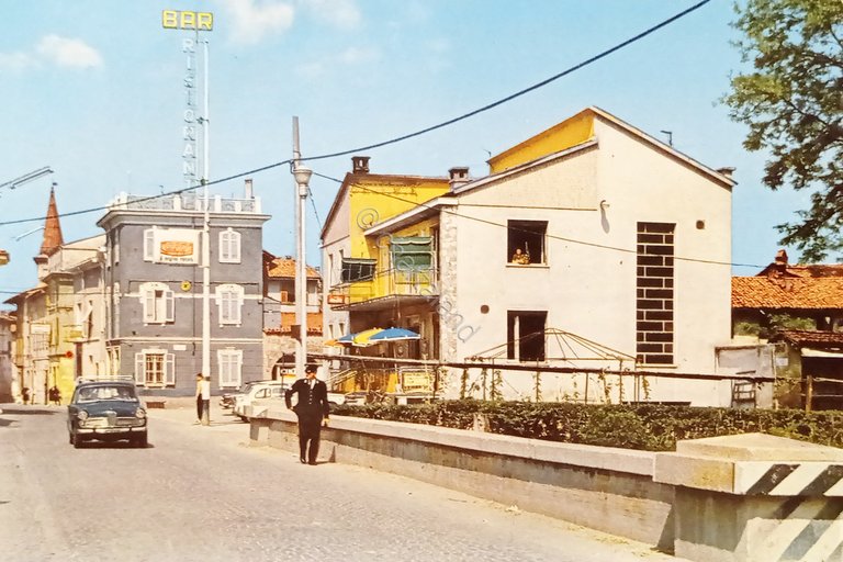 Cartolina - Casei Gerola - Via Mazzini - 195