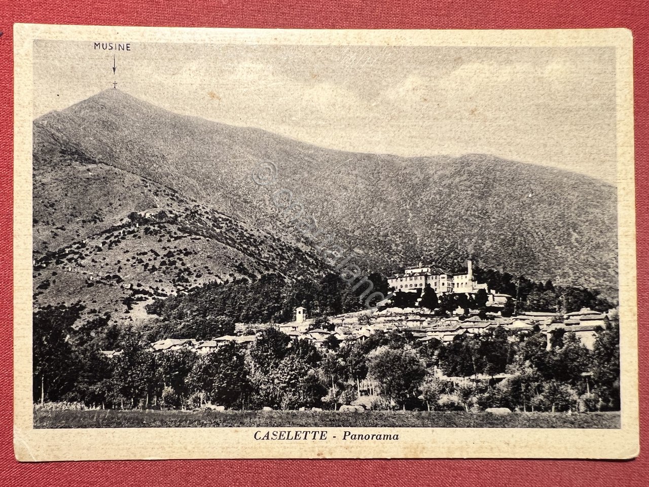 Cartolina - Caselette ( Torino ) - Panorama - 1940 …