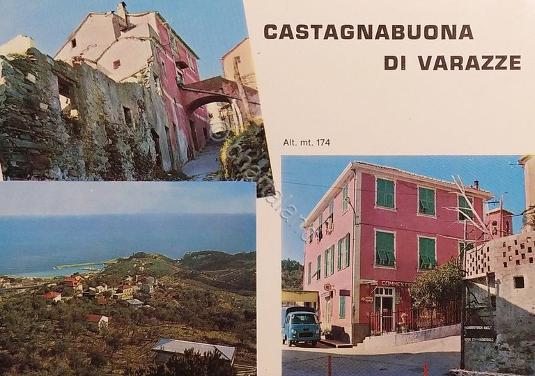 Cartolina - Castagnabuona di Varazze - Vedute diverse - 1973