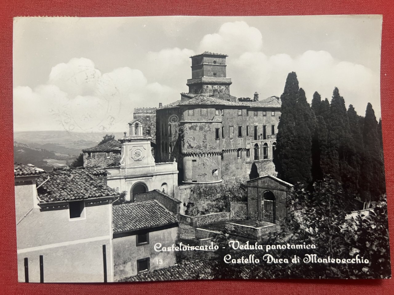Cartolina - Castel Viscardo ( Terni ) - Castello Duca …