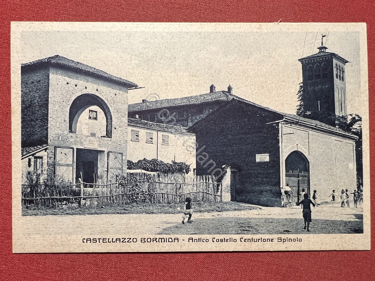 Cartolina - Castellazzo Bormida - Antico Castello Centurione Spinola - …
