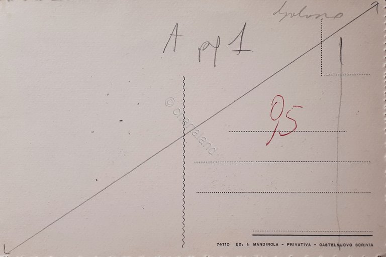 Cartolina - Castelnuovo Scrivia - Villa De Angelis e Casa …