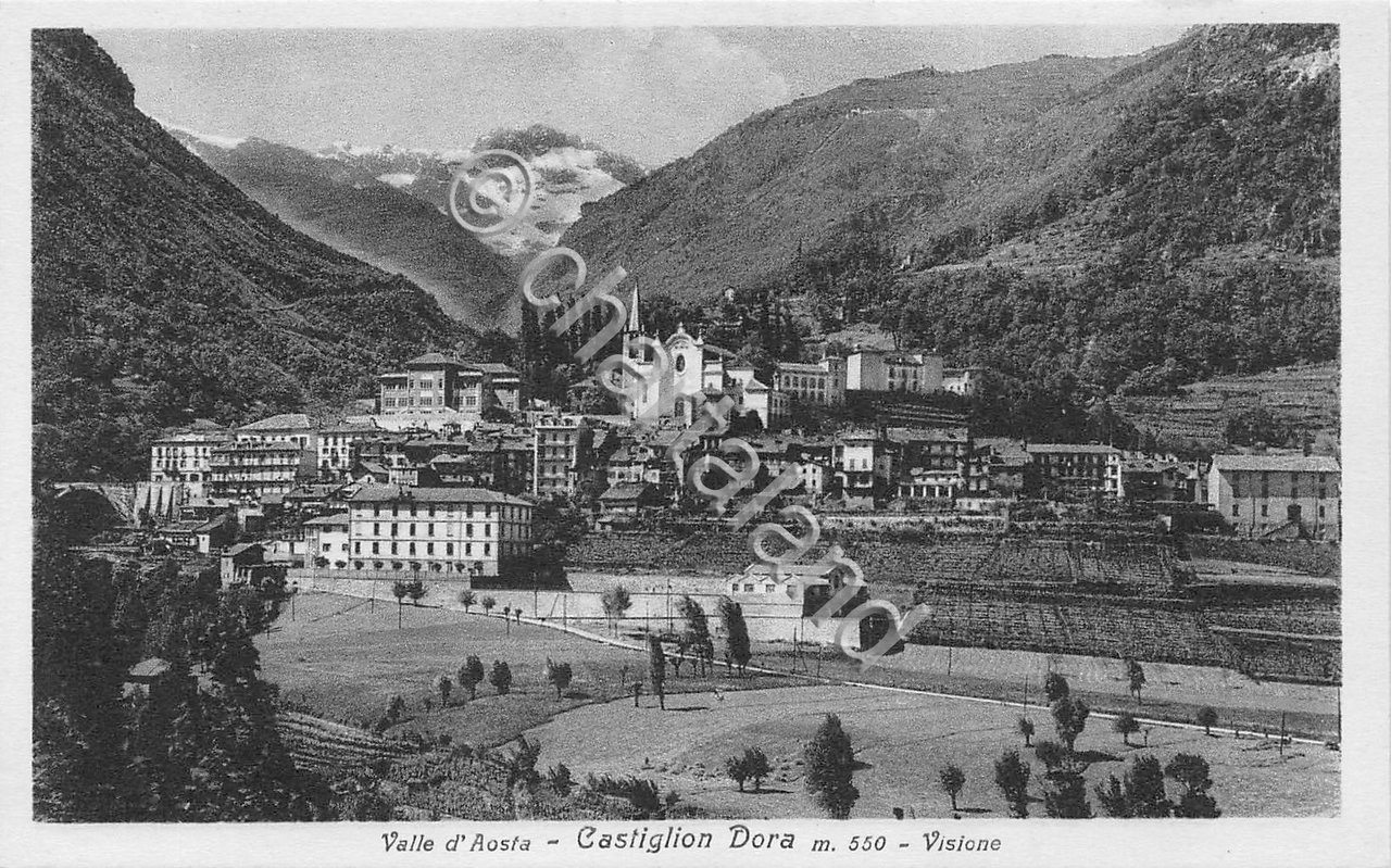 Cartolina - Castiglion Dora - Valle d'Aosta - Visione - …