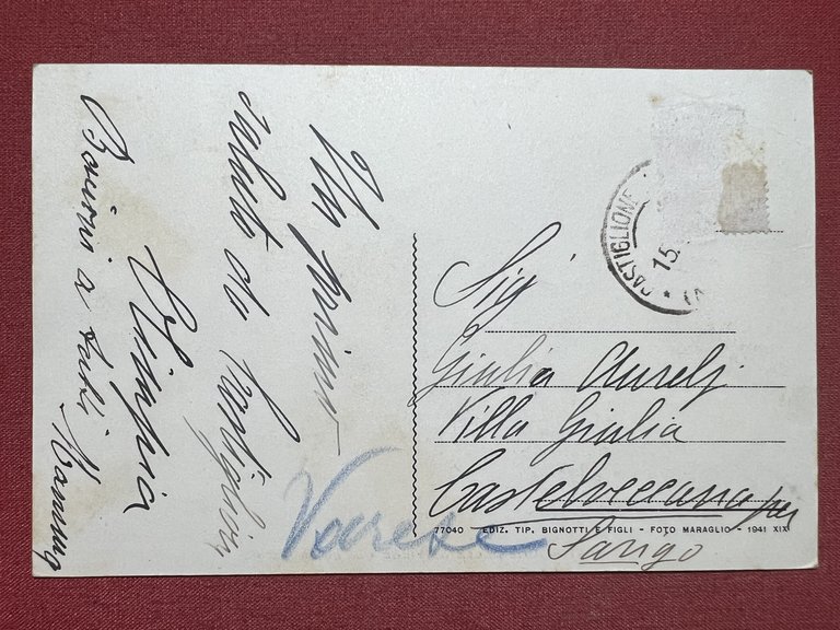 Cartolina - Castiglione delle Stiviere ( Mantova ) - La …