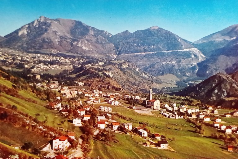 Cartolina - Castione della Presolana - Panorama - 1970
