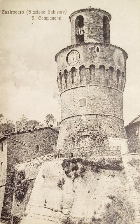 Cartolina - Castrocaro ( Stazione Balneare ) - Il Campanone …