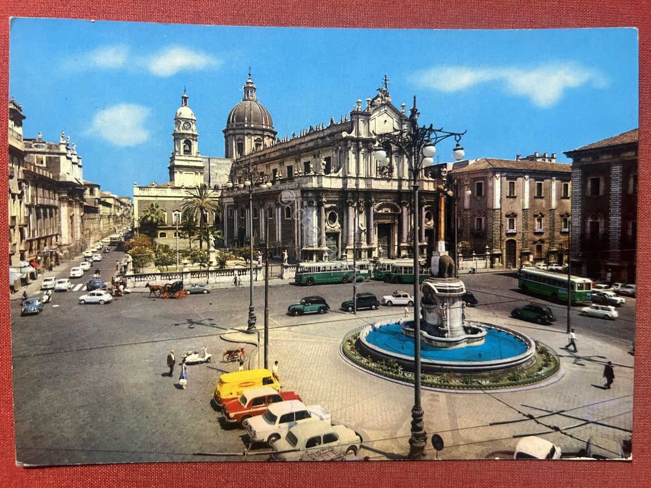 Cartolina - Catania - Piazza Duomo - 196