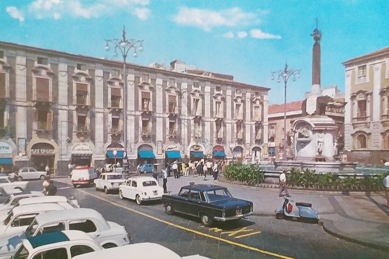 Cartolina - Catania - Piazza Duomo - L'Elefante - 1970 … | Immagine Gallery 2