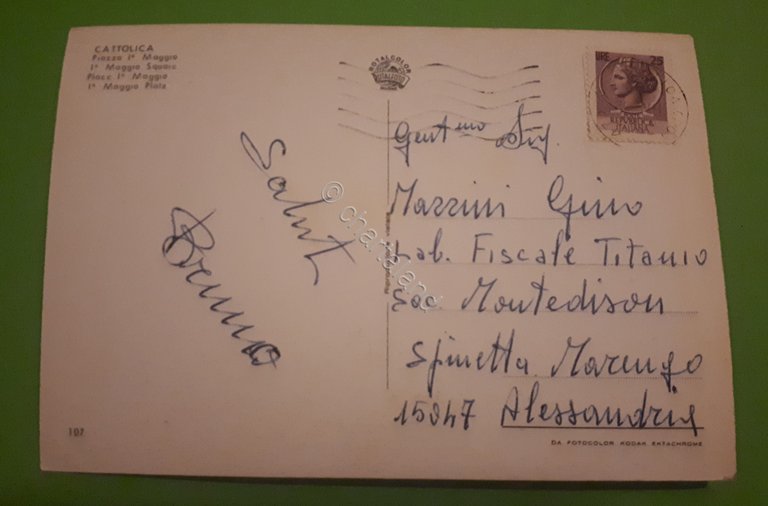 Cartolina - Cattolica - 1970 ca