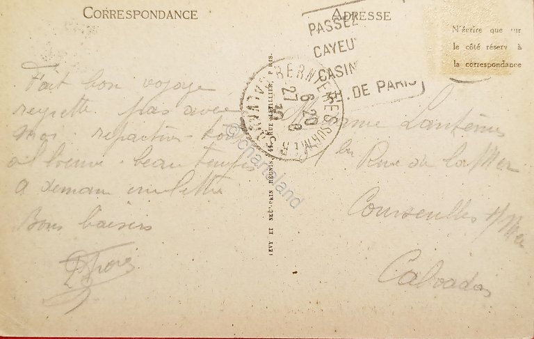 Cartolina - Cayeux-sur-Mer - Vue Generale de la Plage - …