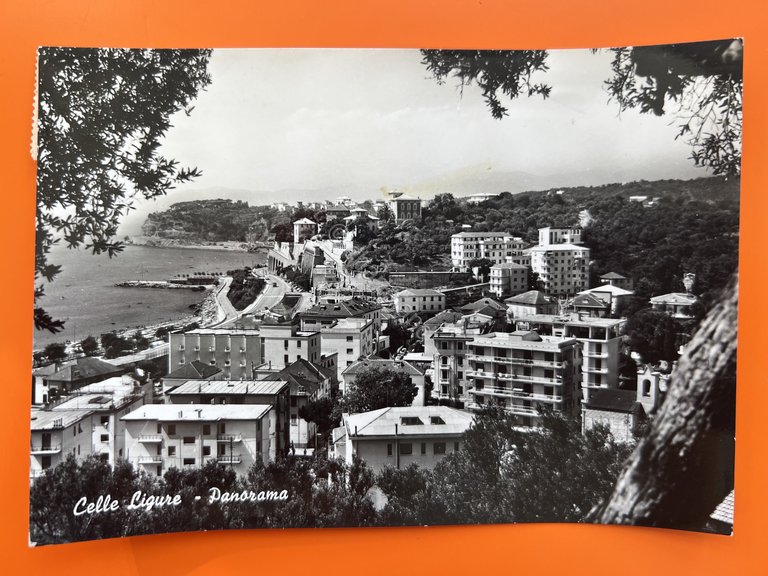 Cartolina - Celle Ligure ( Savona ) - Panorama - …
