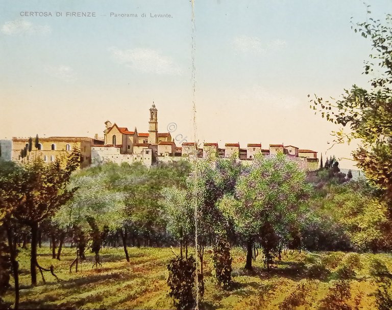 Cartolina - Certosa di Firenze - Panorama di Levante - …