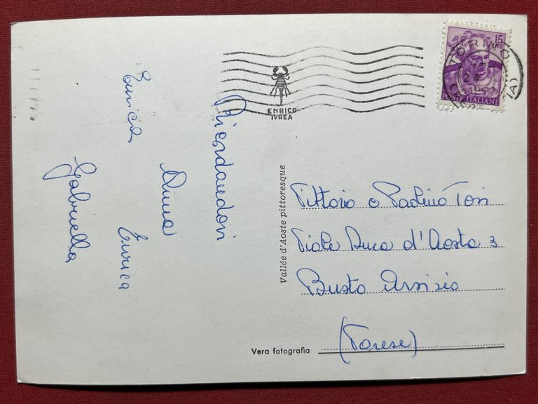 Cartolina - Cervinia - Breuil - La Chiesa e il …