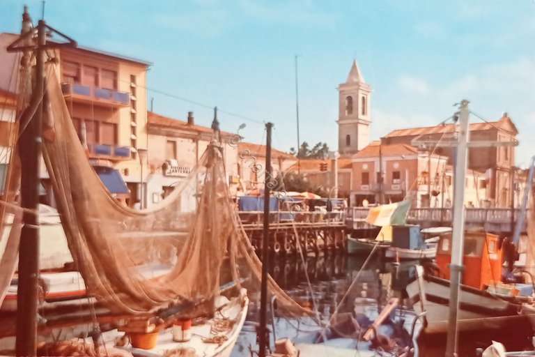 Cartolina - Cesenatico - Porto Canale - 1973