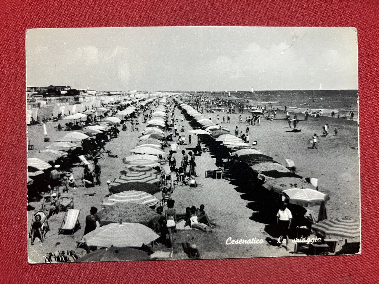 Cartolina - Cesenatico ( Forlì-Cesena ) - La Spiaggia - …