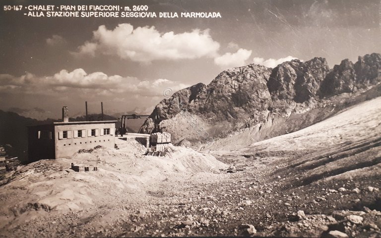 Cartolina - Chalet - Pian dei Fiacconi - Stazione Seggiovia …