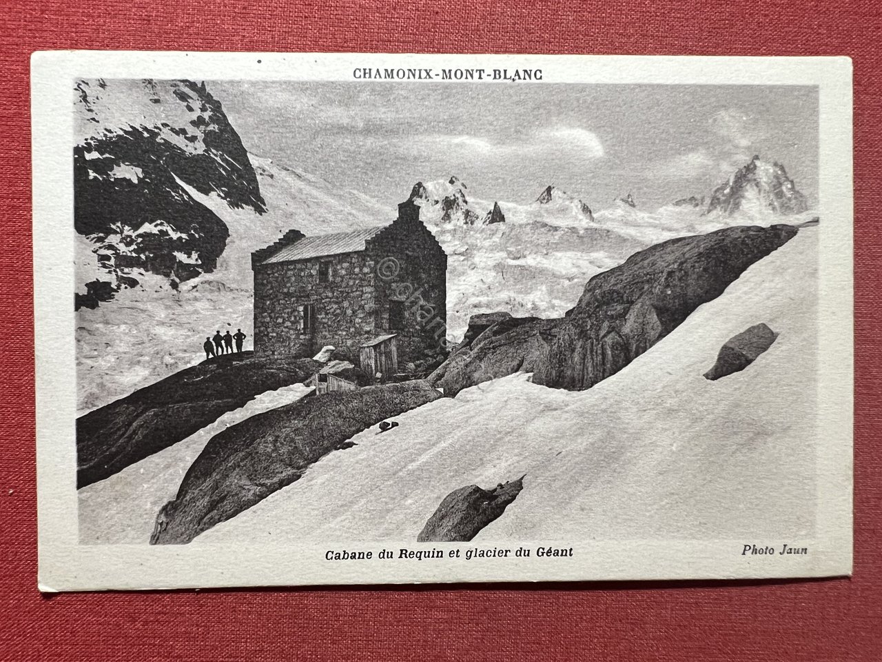 Cartolina - Chamonix-Mont-Blanc - Cabane du Requin et Glacier du …