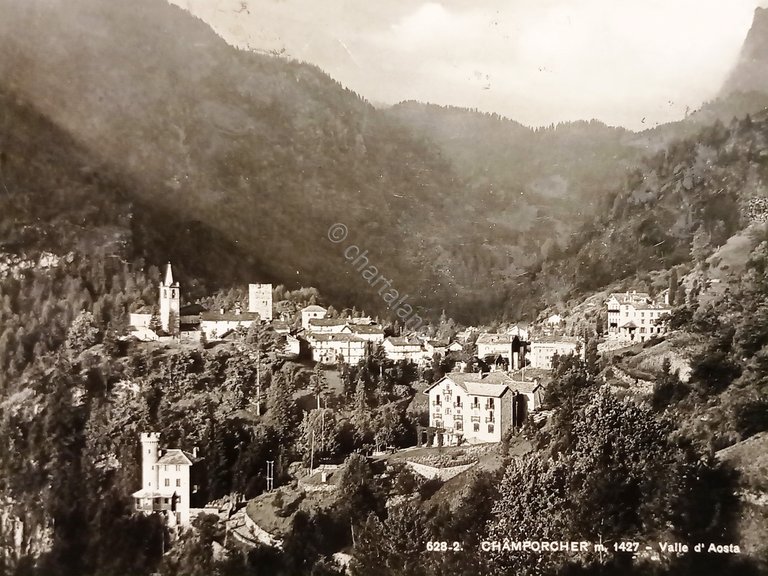 Cartolina - Champorcher - Valle d'Aosta - 1957