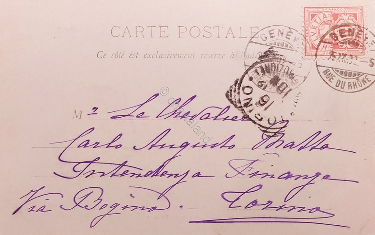 Cartolina - Chateau De Rives sous Thonon - Francia - …