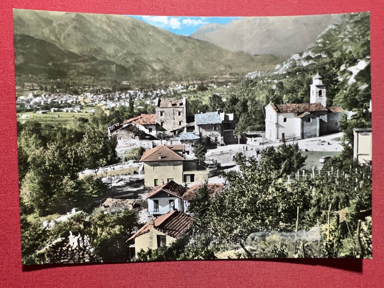 Cartolina - Chianocco ( Torino ) - Panorama - Bussoleno …