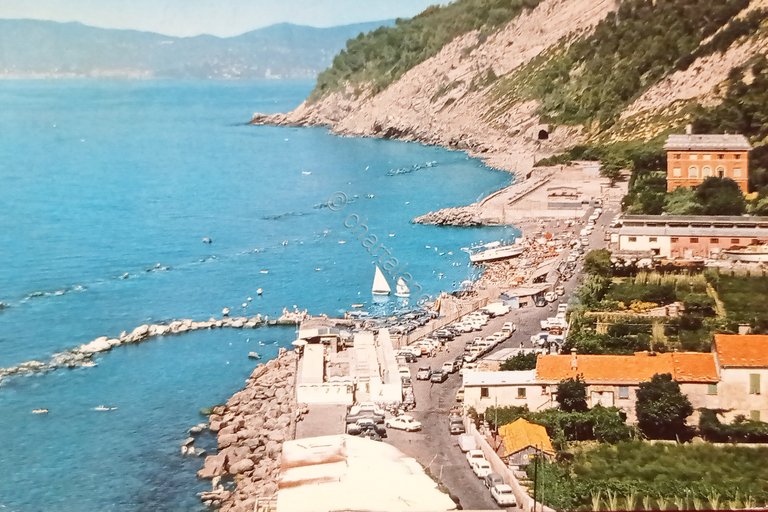 Cartolina - Chiavari - Panorama di Preli - 1975