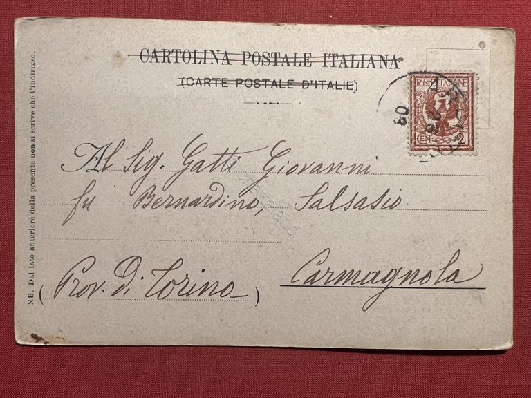 Cartolina - Chiesa di S. Croce in Gerusalemme - Buttero …