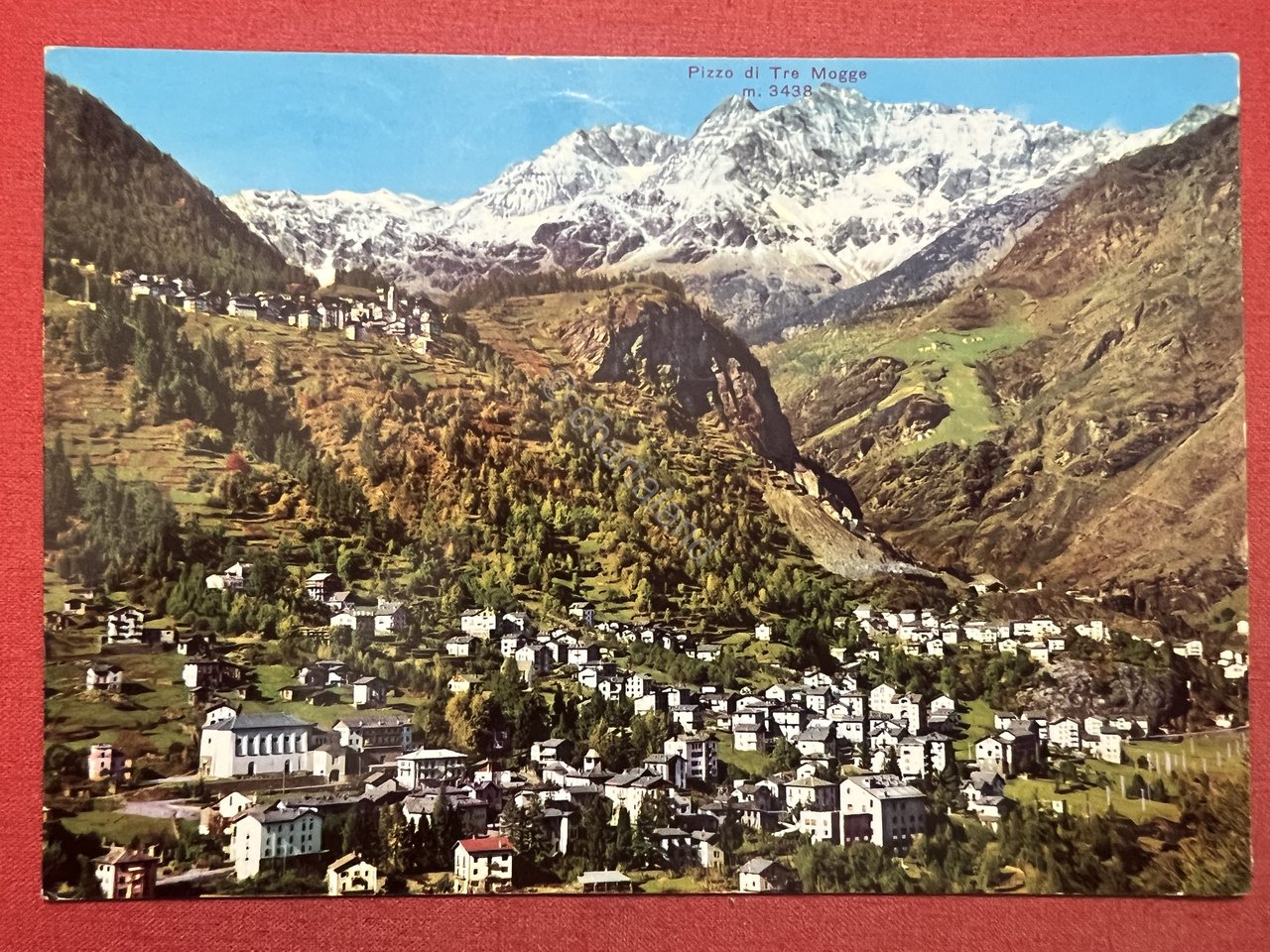 Cartolina - Chiesa ( Valmalenco ) - Panorama - 1967