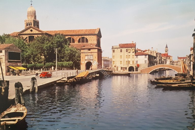 Cartolina - Chioggia - Canal Vena - Porta Garibaldi e …