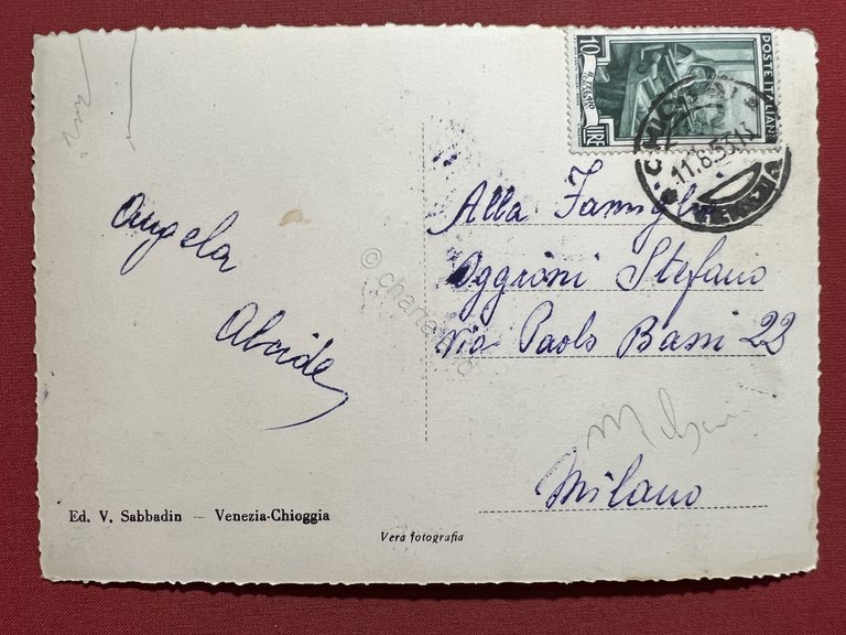 Cartolina - Chioggia ( Venezia ) - Piazzetta Ponte Vigo … | Immagine Gallery 4