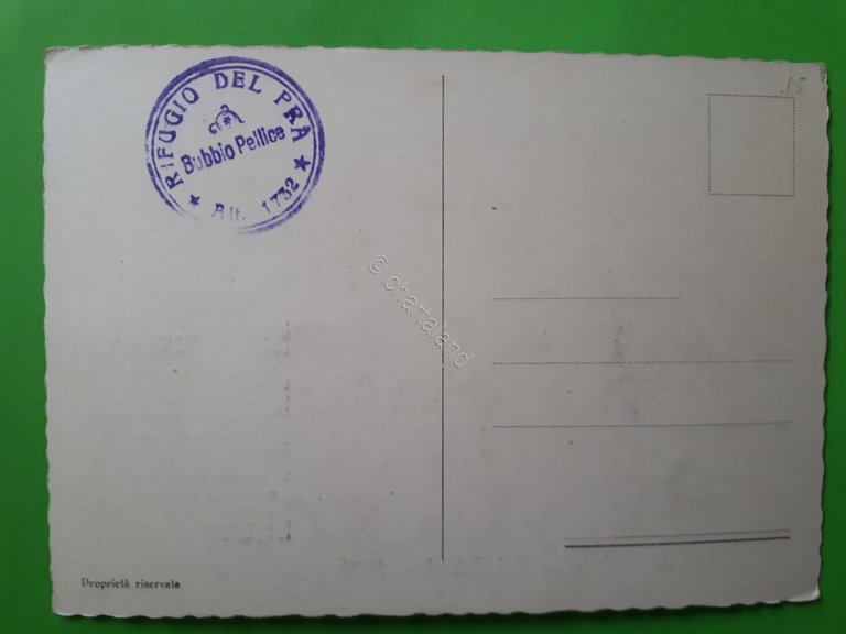 Cartolina - Ciabot del Pra' (Alta Val Pellice) - 1930 …