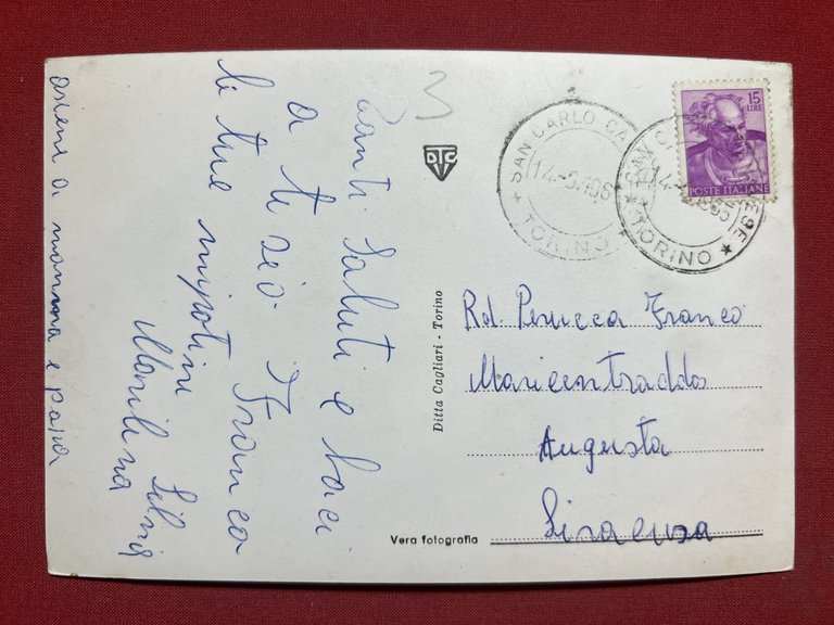 Cartolina - Ciriè - S. Carlo - Parrocchia dell'Immacolata - …