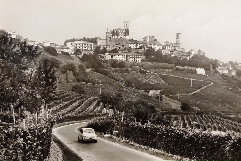 Cartolina - Cisterna d'Asti - Panorama da Levante - 1960 …