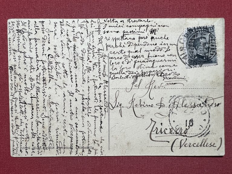 Cartolina - Cittadella ( Padova ) - Porta Bassano - …