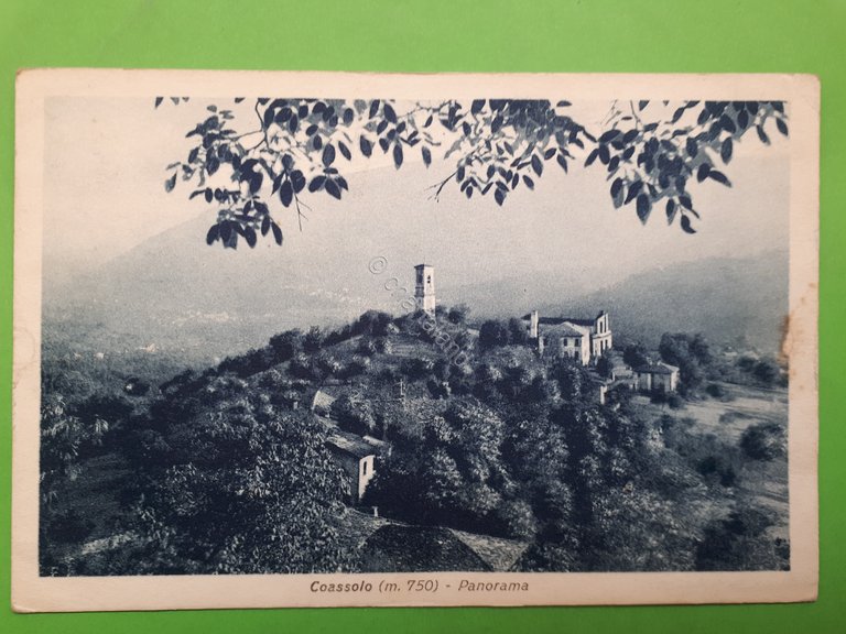 Cartolina - Coassolo - 1936