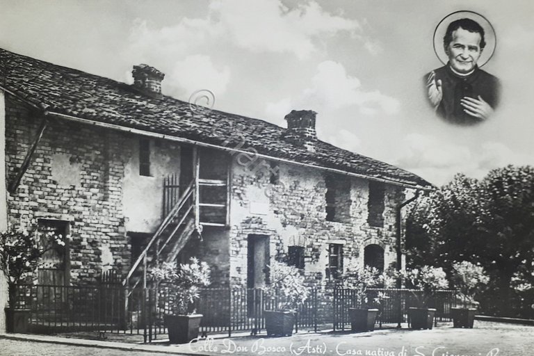Cartolina - Colle Don Bosco ( Asti ) - Casa …