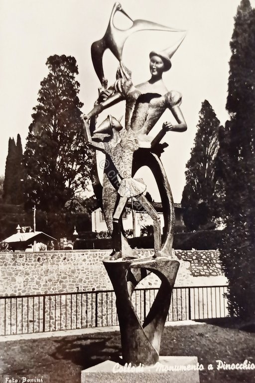 Cartolina - Collodi - Monumento a Pinocchio - Opera di …