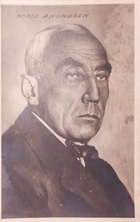 Cartolina - Commemorativa - Roald Amundsen - 1920 ca.