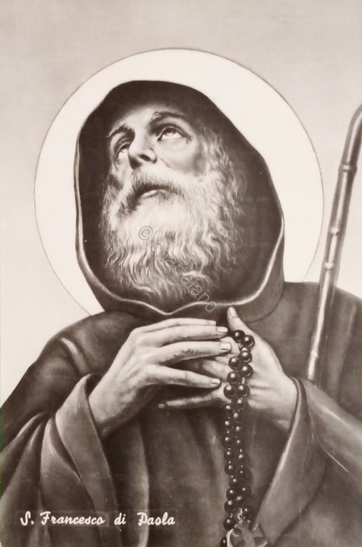 Cartolina - Commemorativa - San Francesco di Paola - 1961