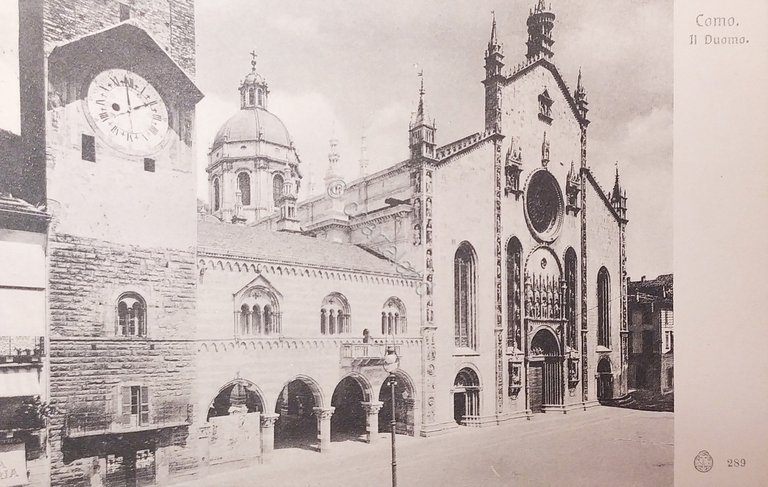 Cartolina - Como - Il Duomo - 1906