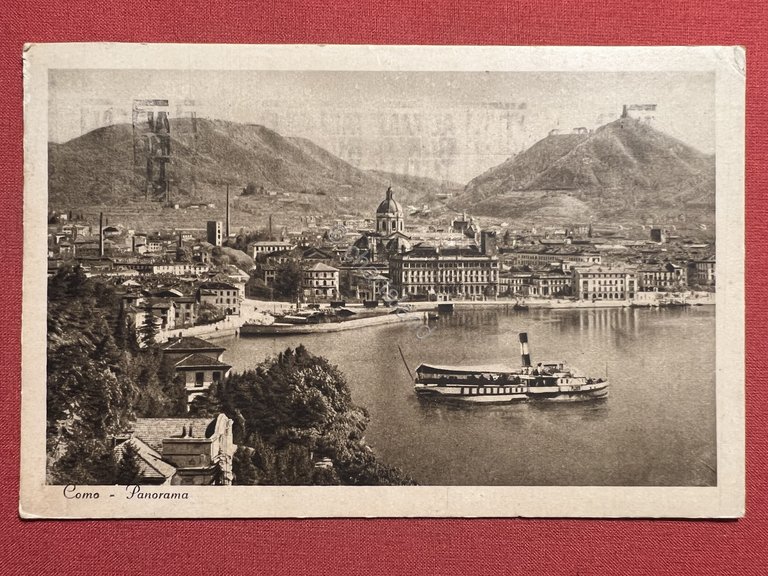 Cartolina - Como - Panorama - 1931