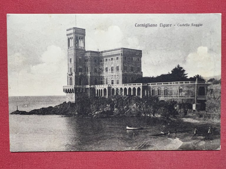 Cartolina - Cornigliano Ligure ( Genova ) - Castello Raggio …