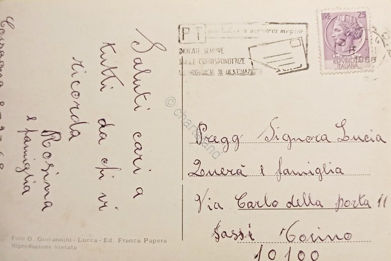 Cartolina - Corsagna - Lucca - Panorama - 1968