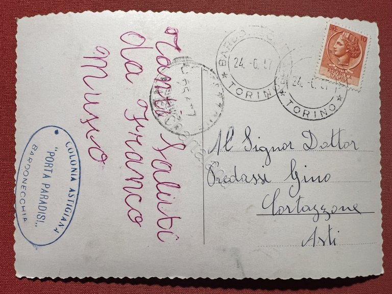 Cartolina - Cortazzone d'Asti - Panorama - 19574