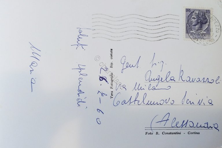 Cartolina - Cortina - Cristallo - Funivia Cortina Pocol - …