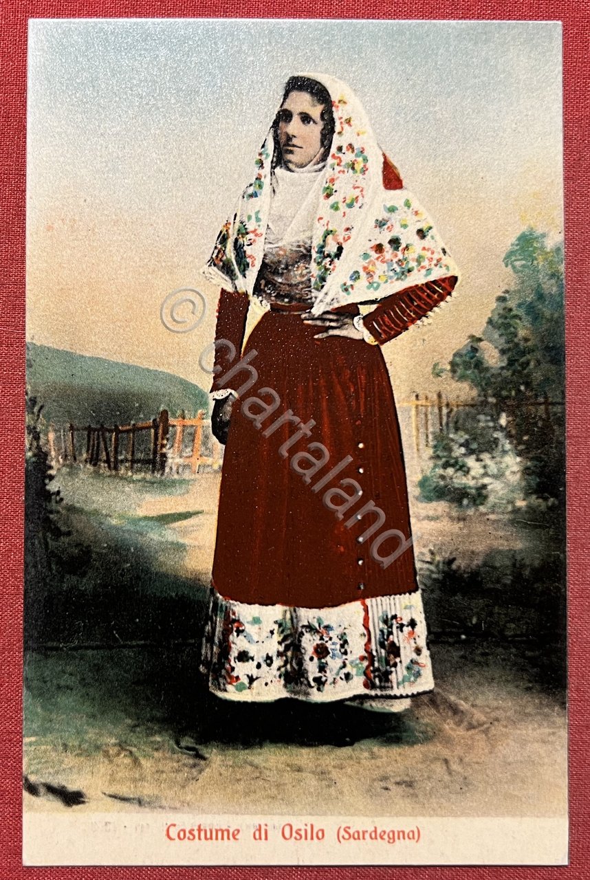 Cartolina - Costume di Osilo ( Sassari, Sardegna ) - …