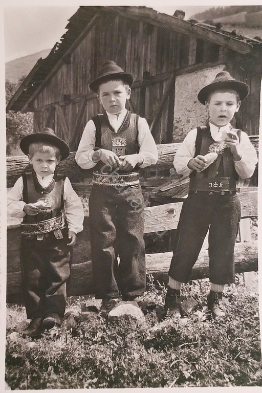 Cartolina - Costumi dell'Alto Adige - Sudtiroler Trachten - 1950 …
