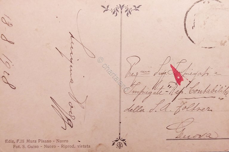 Cartolina - Costumi Sardi - Oliena - Il ballo - …